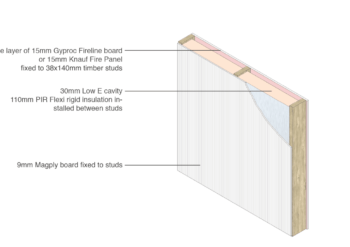 Magply Timber frame PIR 3D